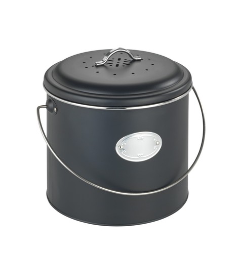 Wenko metall komposteimer nero - wenko,